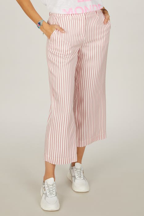WIDE PANT BIG BACK PKT PINK 5
