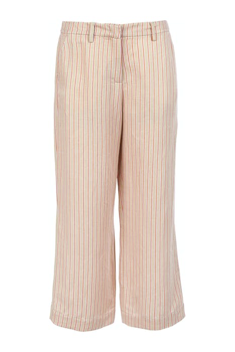 River Woods Wide Pant Big Back Pkt Brown Maat: 34 | Pantalons Outlet | Dames | Beige