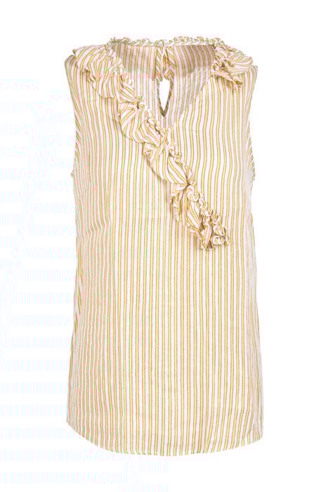 RUFFLE DETAIL TOP S00049 1