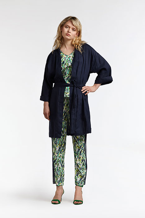 ACCESSORIES BATHROBE NAVY 3