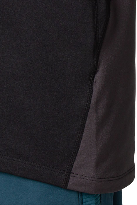 LITE-SHOW WINTER 1/2 ZIP TOP PERFORMANCE BLACK/GRAPHITE GREY 12