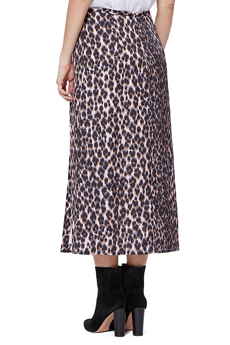 DELFINA SKIRT ZEPHYR/SHALE- PSYCH LEOPARD 3