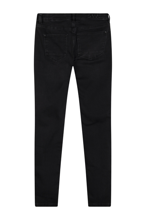 TROUSERS CASUAL LONG WASHED GREY DENIM 3