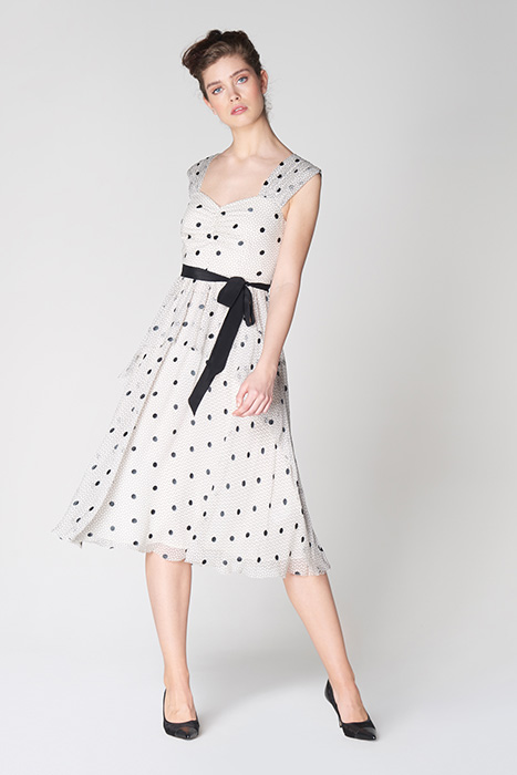 LOTTIE MIDI DRESS MULTICOLOR 1