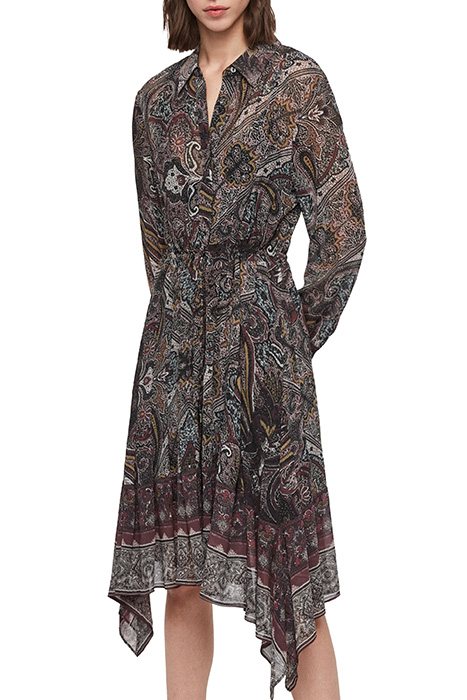 LIZZY SCARF DRESS PURPLE 4