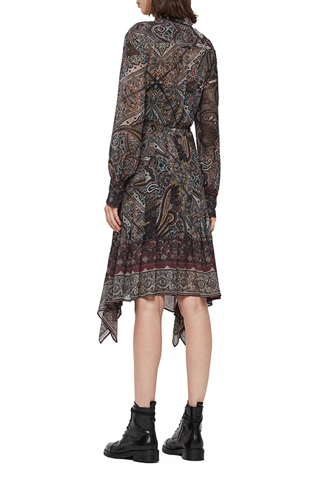 LIZZY SCARF DRESS PURPLE 5