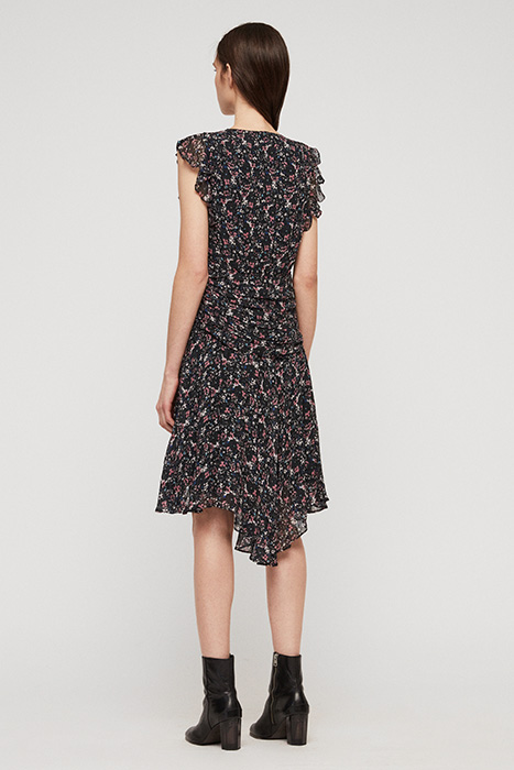 CARIS SKETCH DRESS BLACK 3