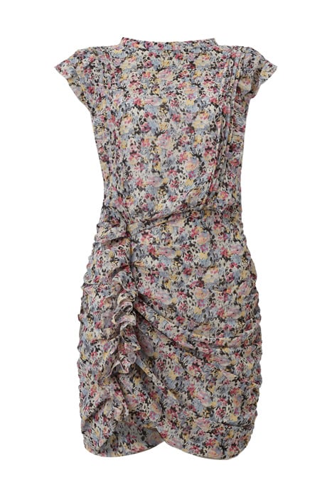 HALI SKETCH DRESS VIOLET 2