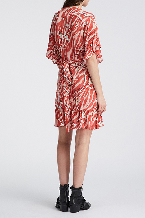 MARLOW KAZUNO DRESS RED 3