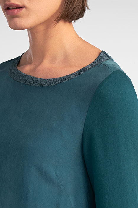 DRESS WOVEN MEDIUM EMERALD 5