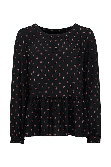 JODY SMOCK BLOUSE MAJORELLE DITSY 1