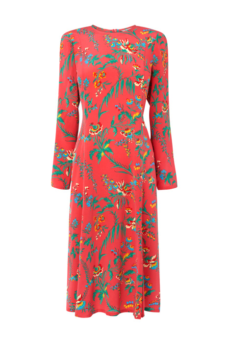 LEANIE MIDI DRESS PINK MULTICOLOR 4