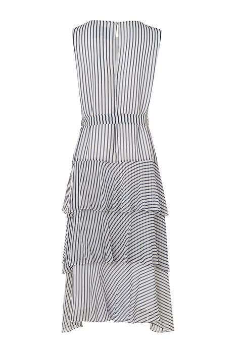 NESTA MIDI DRESS BLUE/CREAM 3