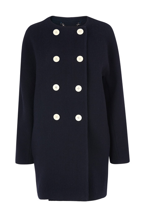 TAMMIE DOUBLE BREASTED COAT BLU-MIDNIGHT 4