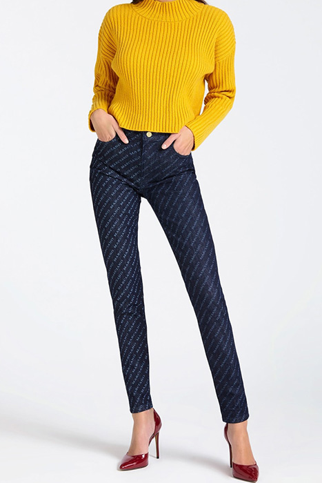 BLACK RINSE STILETTO LASER MID 7