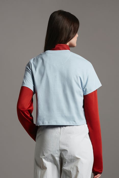 CROPPED T-SHIRT BLUE LAGOON 3