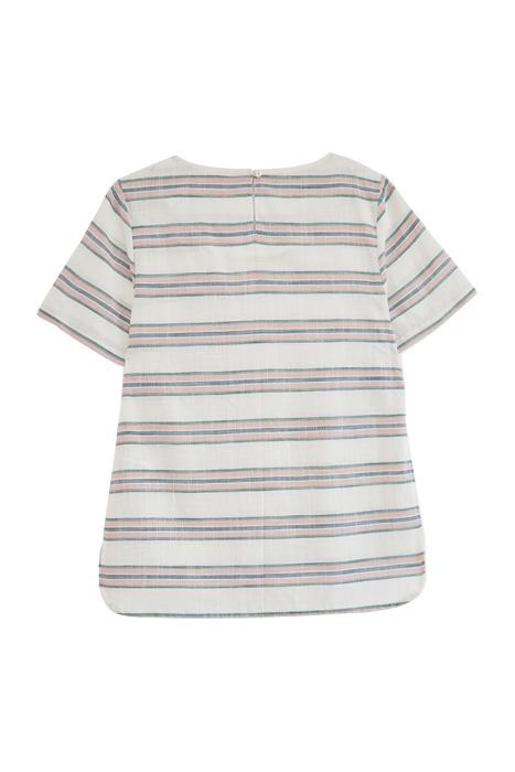 STRIPE TOP IVORY PRINT 2
