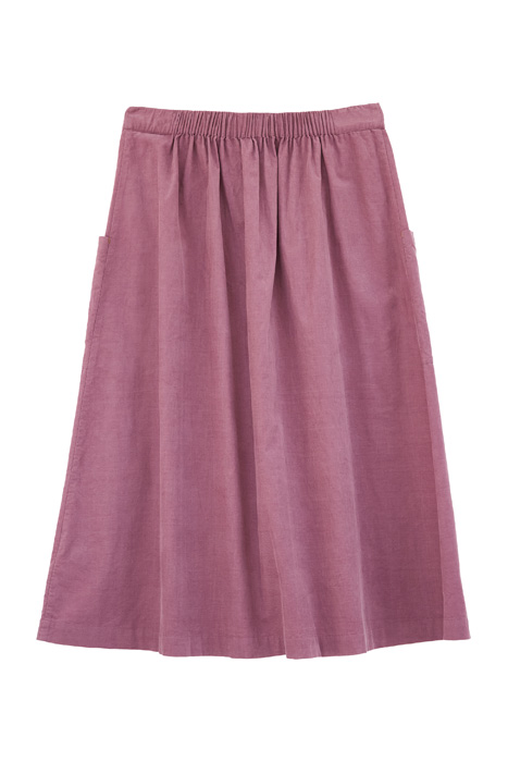 MARGARITA CORD SKIRT MID PINK 2