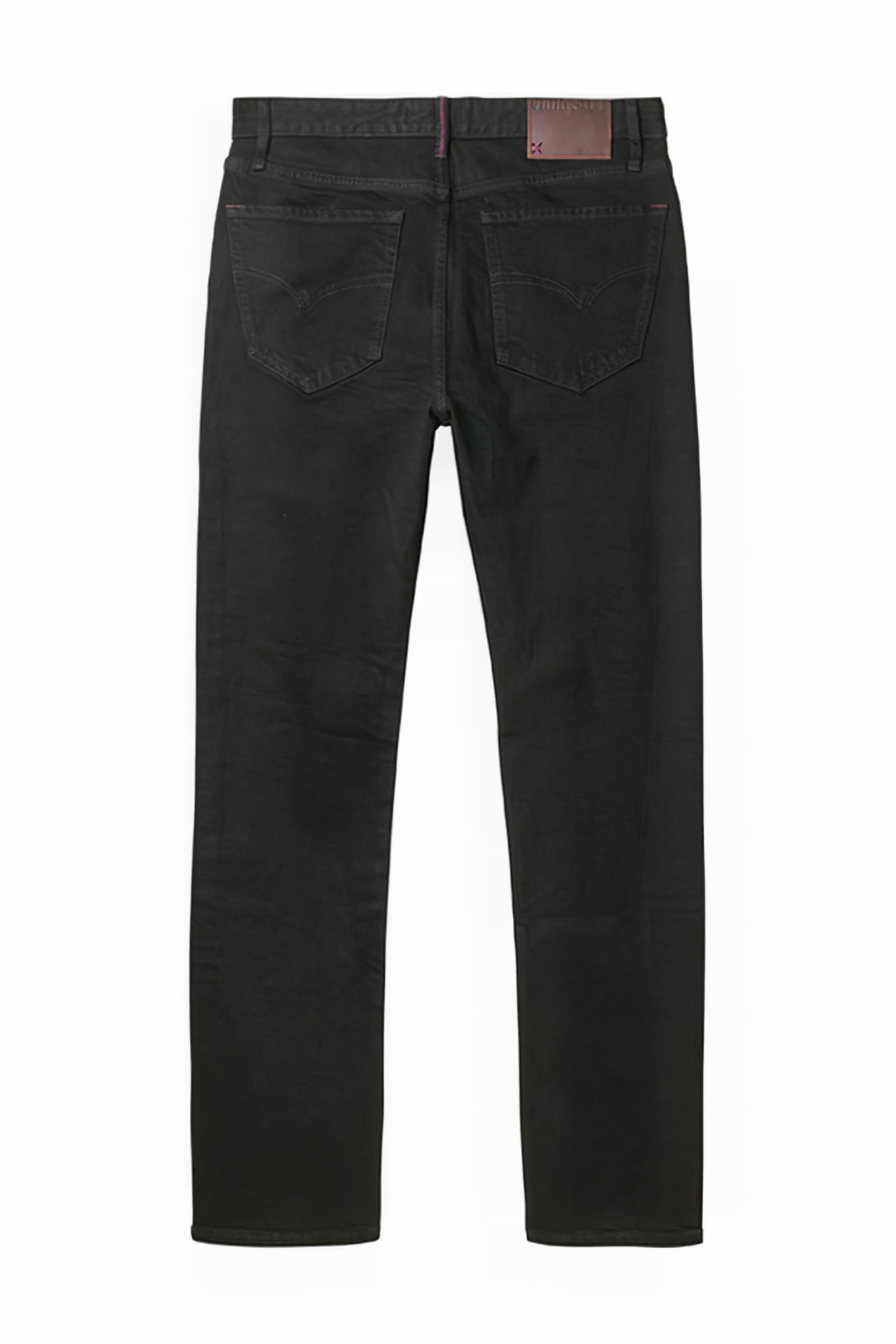 DAVIS STRAIGHT ZIP FLY JEAN BLACK 2