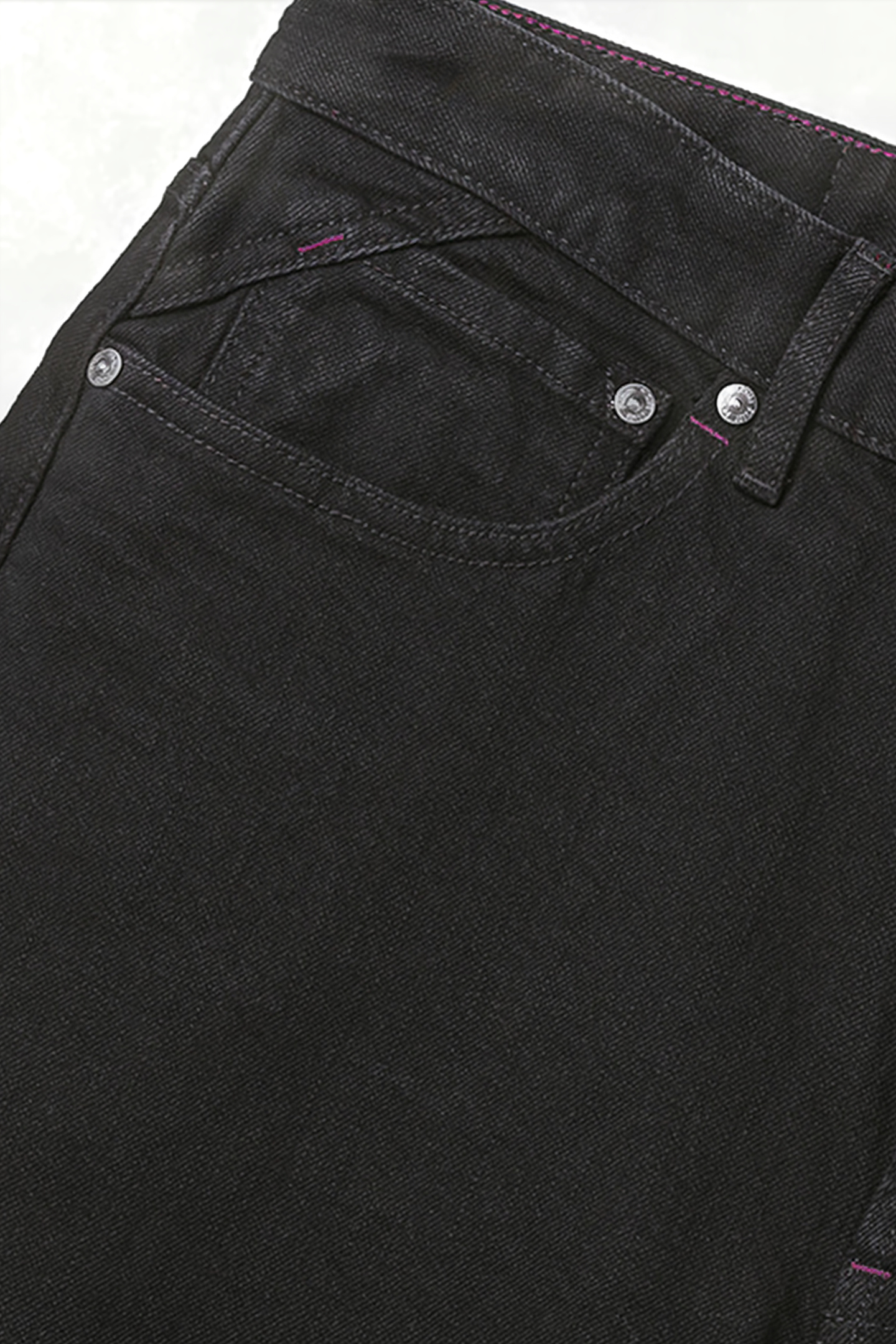 DAVIS STRAIGHT ZIP FLY JEAN BLACK 6