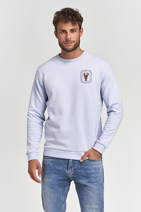 MEN SWEATER LOBSTER SOFT BLUE 2