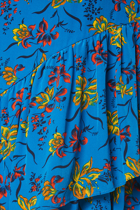 FLORENTIN MIDI SKIRT ULTRABLUE 4