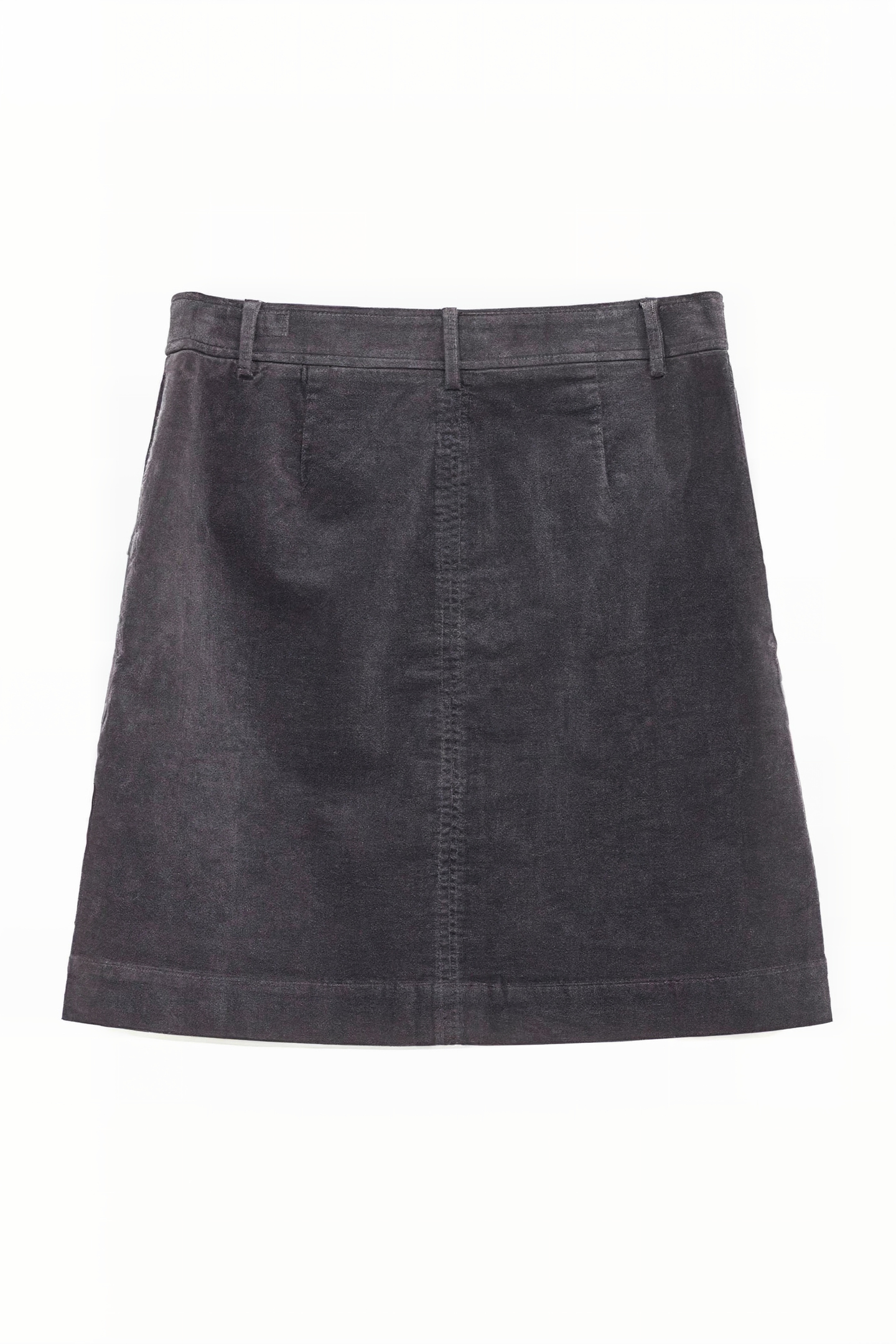 CANTERBURY ORGANIC CORD SKIRT MID GREY 6