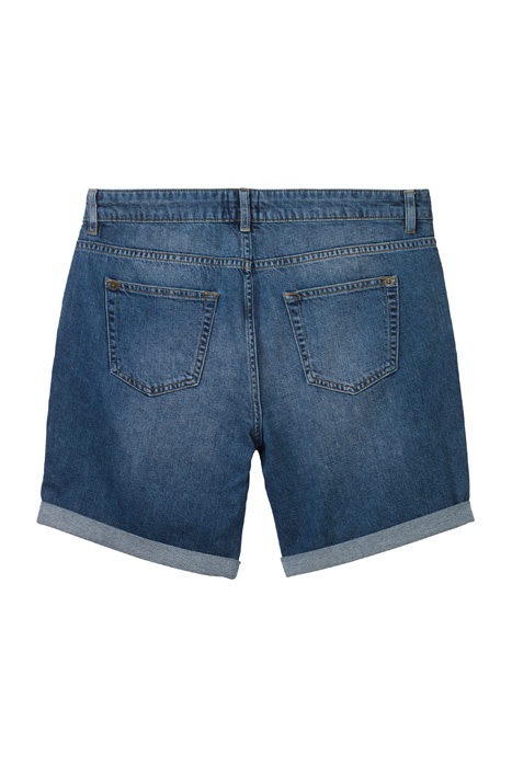 BOYFRIEND DENIM SHORTS MID DENIM 2