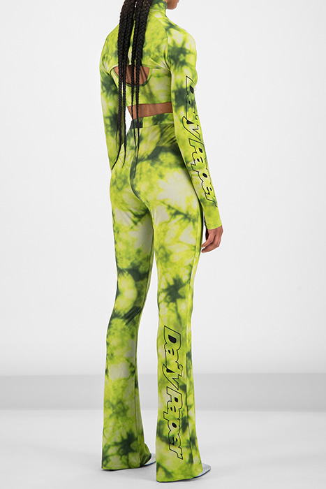 GREEN TIE DYE GOLERO TOP 2