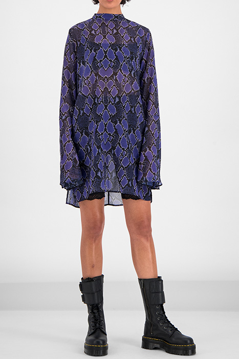 PURPLE SNAKE GALCA DRESS 4
