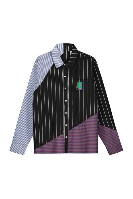BLACK STRIPED HADEE SHIRT 6