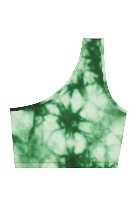 GREEN TIE DYE RESYMETRIC TOP 4