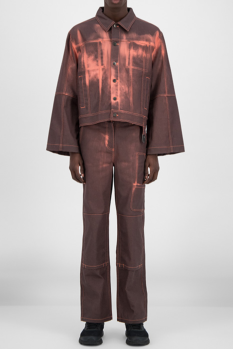 ORANGE HEAT SENSITIVE HAGREE JACKET 3