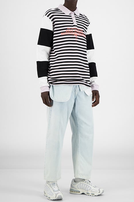 PINK BLACK STRIPED HAPOLO LONGSLEEVE 3