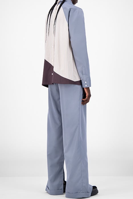 BEIGE STRIPED JADEE SHIRT 2