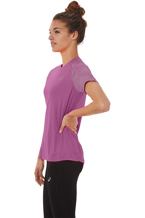 SPORT RFLC SS TOPS DIGITAL GRAPE/SILVER REFLECTIVE 3