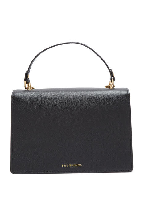 BLACK MED CUT OUT LIP POPPY BLACK 2