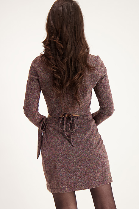 GOUDEN GLITTER TOP MET KOORD GOLD GOLD 11