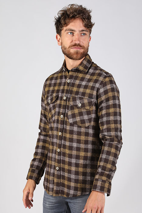 OVERHEMD DRY MOCCA 1