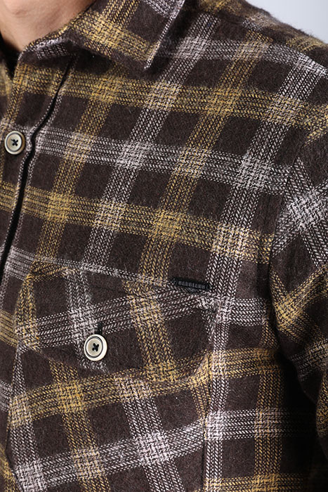 OVERHEMD DRY MOCCA 5