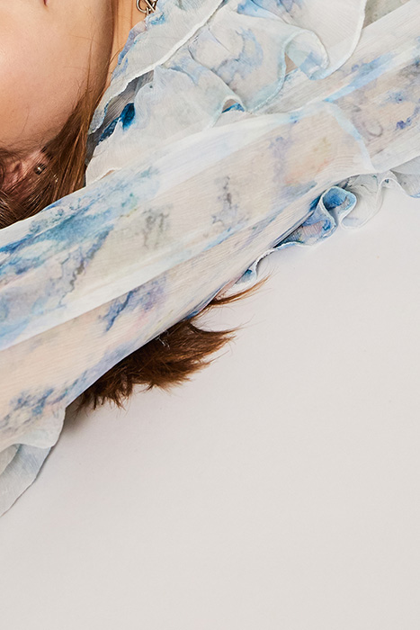 CRUIS BLOUSE IN BLUE 6