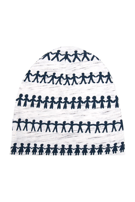 LI X ANTOINE PETERS BEANIE BLUE/GREY 2