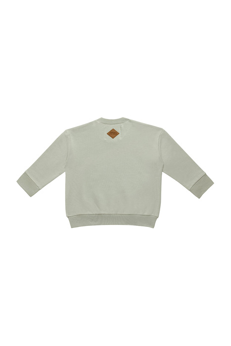 BOXY SWEATER HOTEL MOTEL GREEN 2