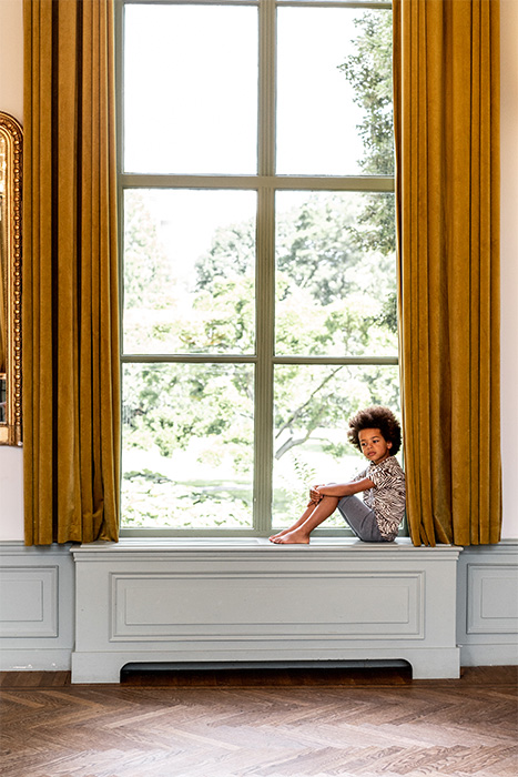 BOXY TSHIRT ZEBRA BROWN/ECRU 5