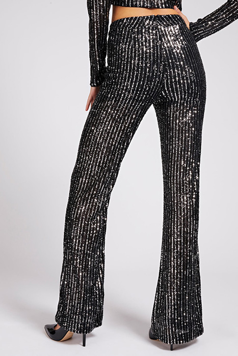 STAR SEQUIN FLARE PA JET BLACK MULTI JET BLACK MULTI 6