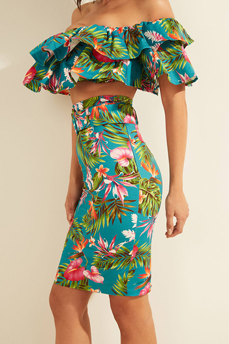 NURAL SKIRT ANTHURIUM JUNGLE BLU ANTHURIUM JUNGLE BLU 5