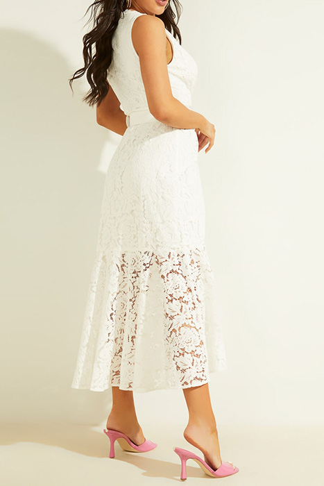 RANDA DRESS TRUE WHITE A000 TRUE WHITE A000 5