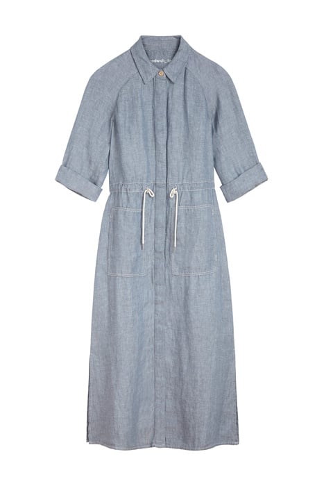 DRESS WOVEN LONG CLOUD MELANGE 2