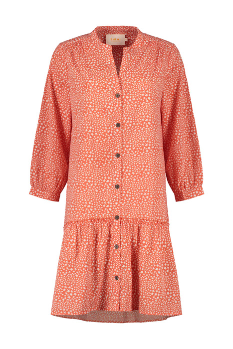 LADIES TUVALU DROP WAIST DRESS ORANGE NEW MARMELADE 3