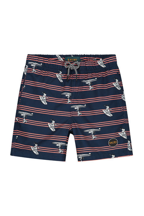 BOYS SWIMSHORT SNOOPY SURFER DUDE DARK NAVY by Shiwi